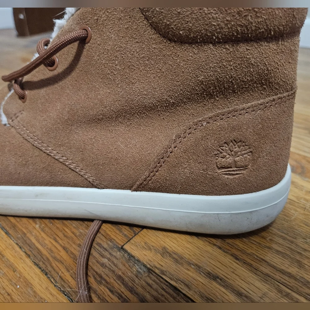 Timberland Men's Brown Suede Boots Size 10.5